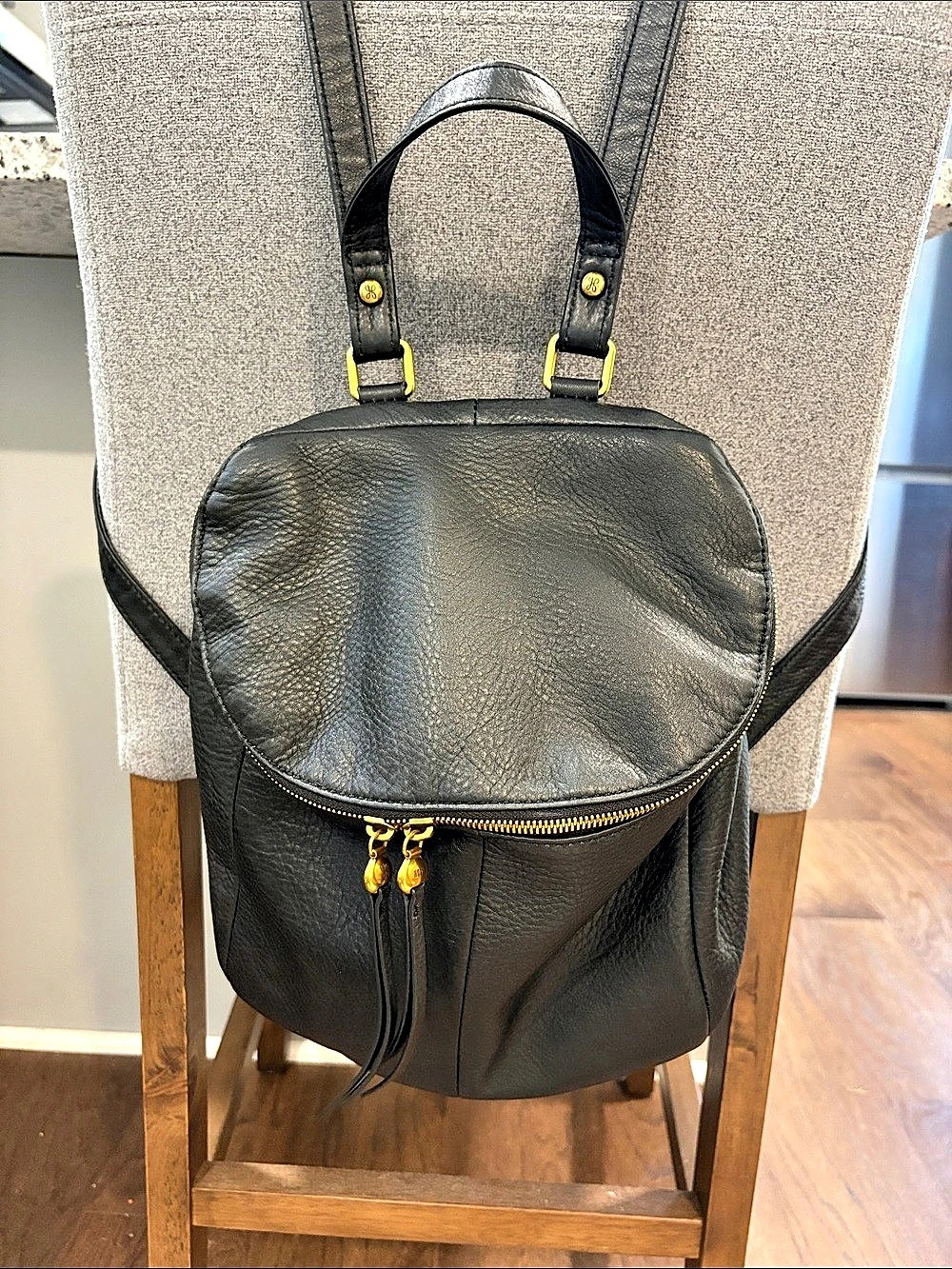 Hobo River Black Backpack